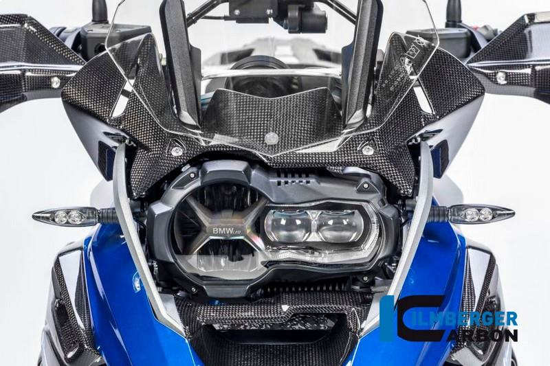 ILMBERGER / イルムバーガーカーボンパーツ インストルメント上部ウィンドプロテクター BMW R 1200 GS '17 | WAK.008.GS17L.K