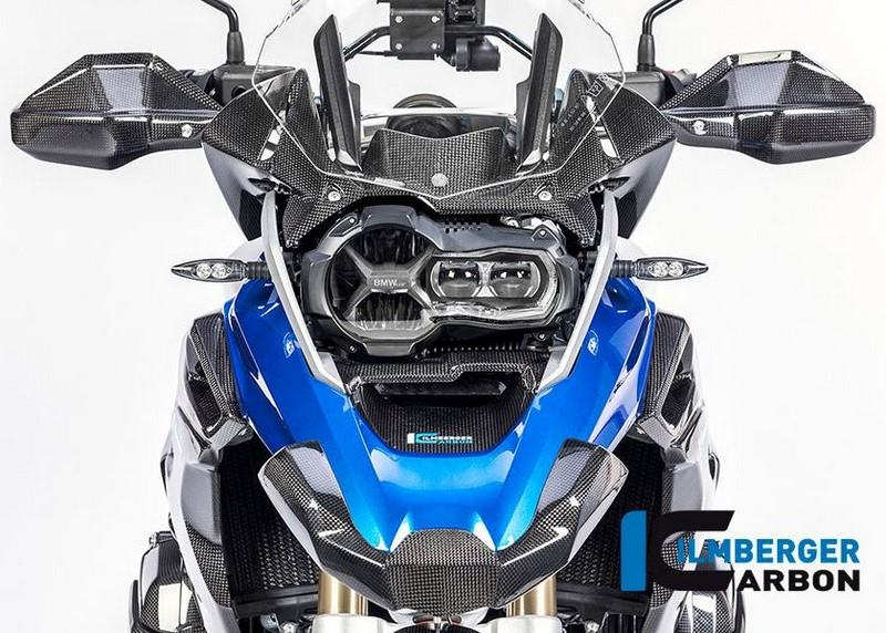 ILMBERGER / イルムバーガーカーボンパーツ インストルメント上部ウィンドプロテクター BMW R 1200 GS '17 | WAK.008.GS17L.K