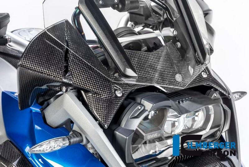 ILMBERGER / イルムバーガーカーボンパーツ インストルメント上部ウィンドプロテクター BMW R 1200 GS '17 | WAK.008.GS17L.K