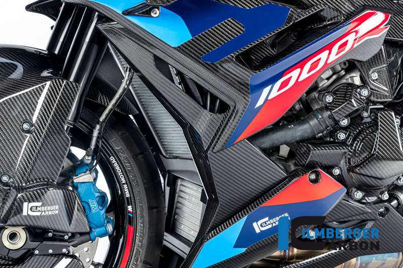 ILMBERGER / イルムバーガーカーボン ウォータークーラーカバー 左 BMW M 1000 R 2023- | WKL.003.M123N.K