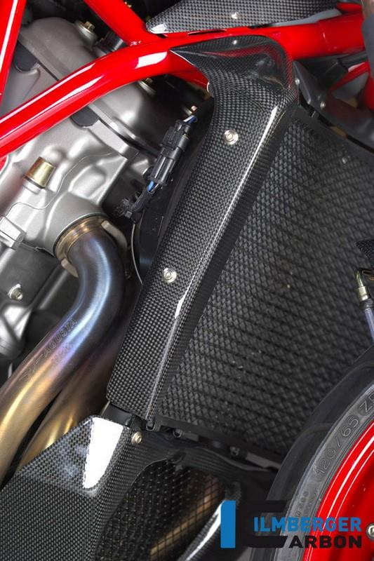 ILMBERGER / イルムバーガーカーボンパーツ ラジエーターカバー カーボン - MV Agusta Brutale 750/910 | WKO.012.MVBRU.K