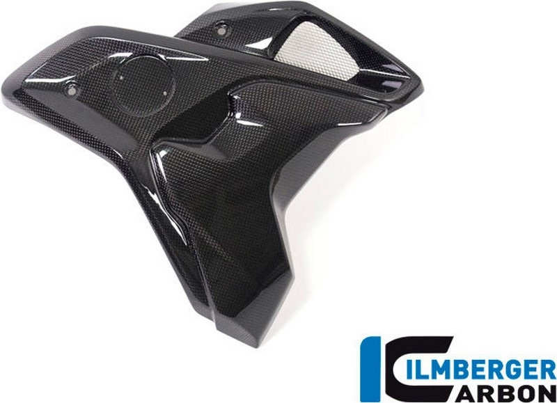 ILMBERGER / イルムバーガーカーボンパーツ エアーチューブ 右側 コンプリート　フラップ付属 BMW R 1200 GS '17 | WKR.002.GS17L.K