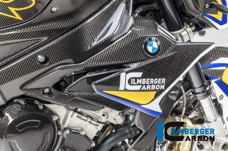 ILMBERGER / イルムバーガーカーボンパーツ ラジエーター/バジェットホルダー 右側 - BMW S 1000 R (ab 2017) | WKR.003.S117N.K