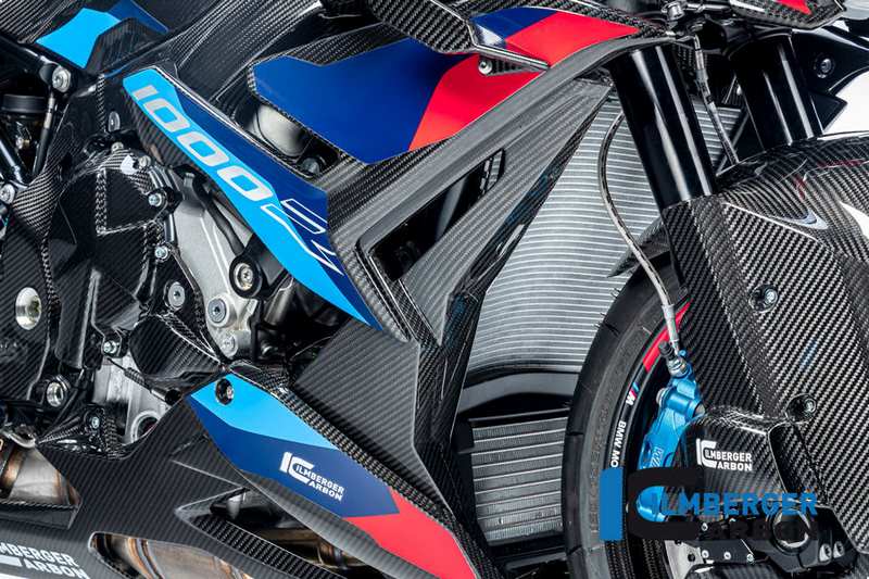 ILMBERGER / イルムバーガーカーボン ウォータークーラーカバー 右 BMW M 1000 R 2023- | WKR.004.M123N.K
