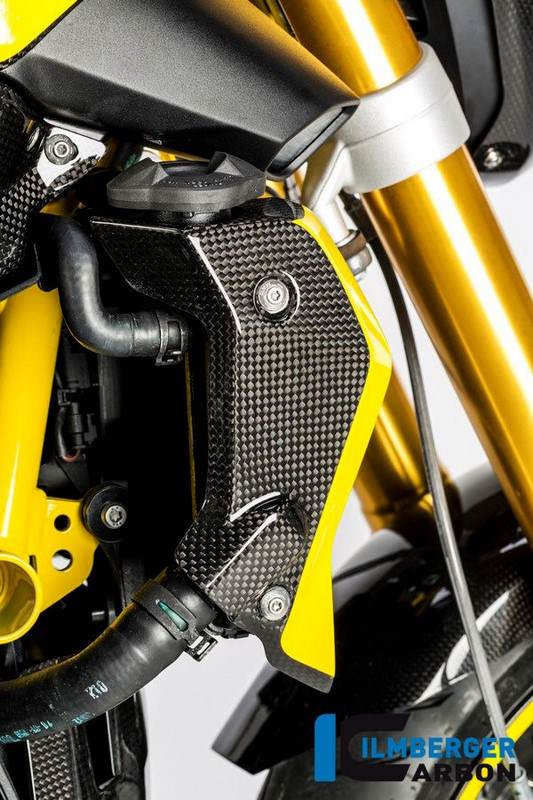 ILMBERGER / イルムバーガーカーボンパーツ ウォータークーラーカバー 右側 - BMW R 1200 R (LC) | WKR.009.R12RL.K
