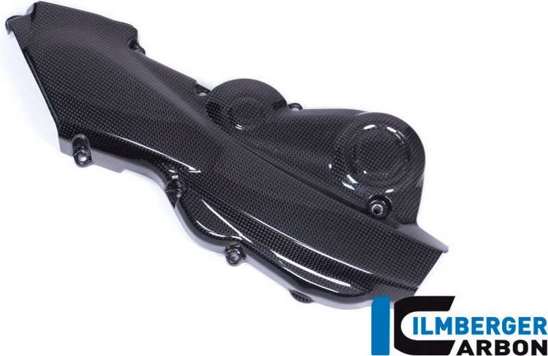ILMBERGER / イルムバーガーカーボンパーツ カムベルトカバー ホリゾンタル グロスカーボン - Ducati Supersport 939 | ZAH.017.DSS7G.K