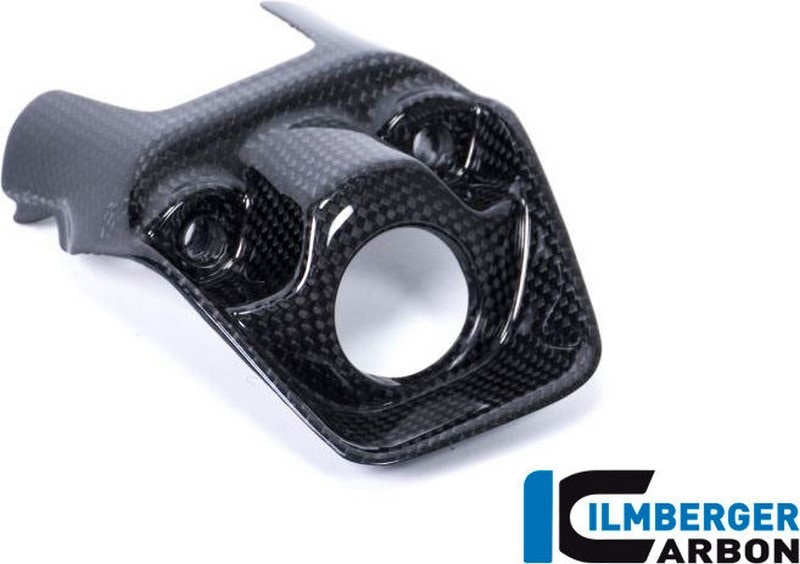 ILMBERGER / イルムバーガーカーボンパーツ イグニッションスイッチカバー グロスカーボン - Ducati Supersport 939 | ZSA.004.DSS7G.K
