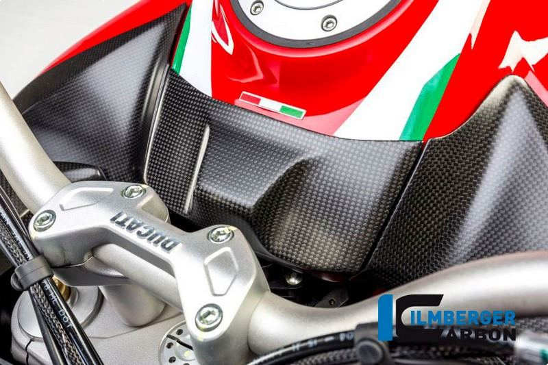 ILMBERGER / イルムバーガーカーボンパーツ イグニッションスイッチカバー マット Ducati MTS 1200 '15 | ZSA.113.D15MM.K