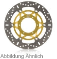 EBC BRAKES MD518/5BLK INOX X Disc / schwimmende Edelstahl Bremsscheibe mit schwarzem Edelstahl Innenring | MD518/5BLK