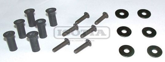 Isotta / イソッタ ウェルナット スペアパーツ h.20mm x 6 pcs ユニバーサル スペアパーツ | r2001