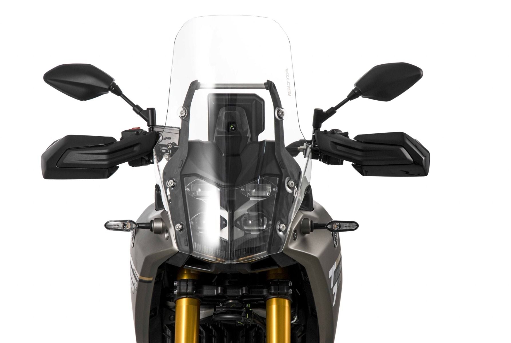 Yamaha Ténéré 700用 RSG 耐衝撃ツーリングスクリーン（ヘッドライトカバー一体型）| SC392