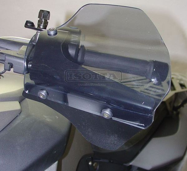 Isotta / イソッタ ハンドガード two-tone マットブラック / ライトスモーク F 650 GS 2008>2012 | sp8202