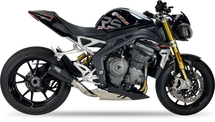 IXIL / イクシル SLIP ON MUFFLER - RACE XTREM BLACK  RACING | CT4270RB