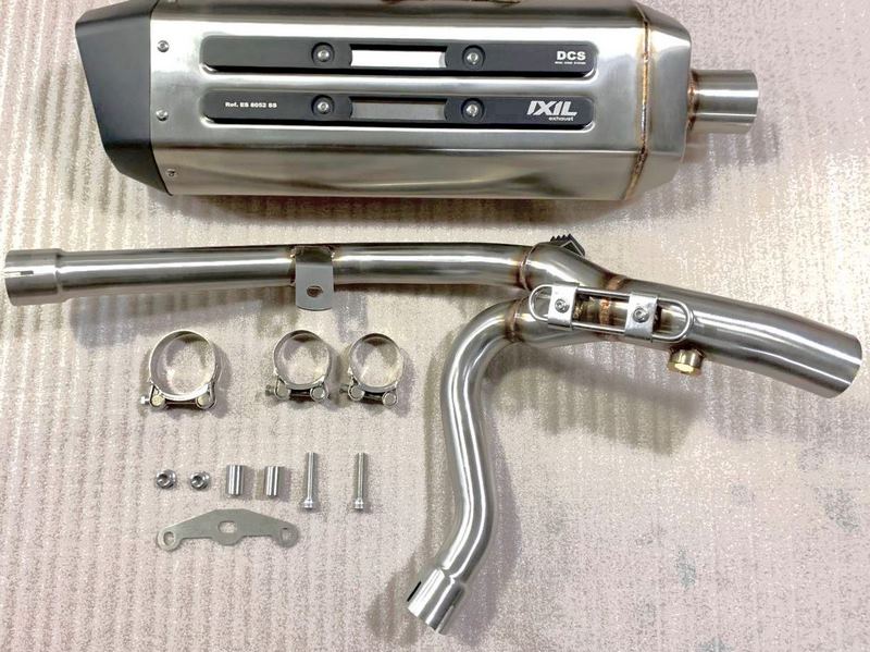 IXIL / イクシル Slip On Exhaust - Mega Xtrem Trail | ES 8052 SS