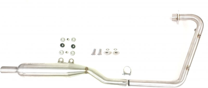 IXIL / イクシル SLIP ON MUFFLER - IRONHEAD ROUND MATT INOX  RACING | HB5039SS