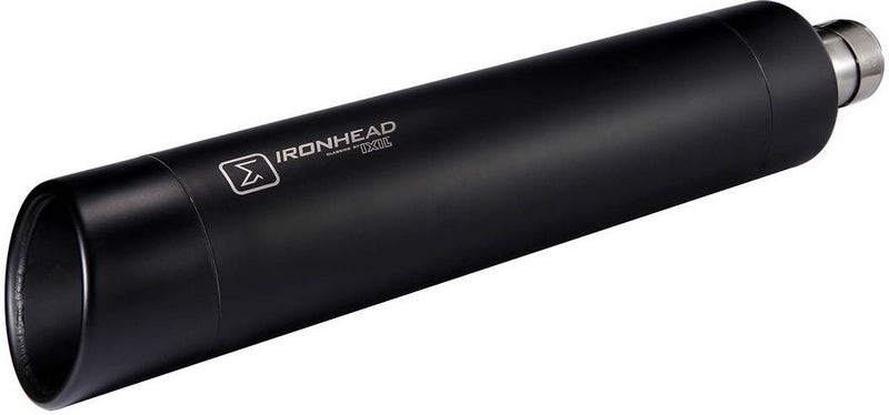 IXIL / イクシル Slip On Exhaust (Upper Muffler) - Ironhead Round Black | HD 1020 SB