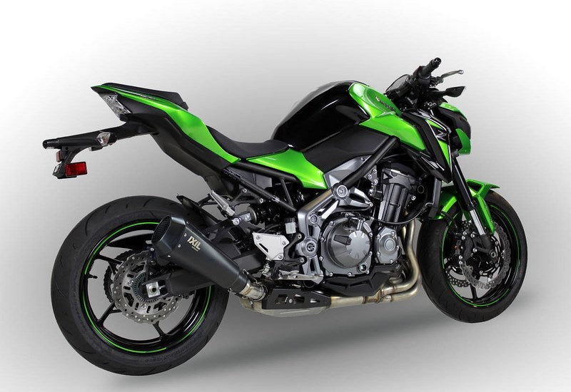 IXIL / イクシル Slip On Exhaust - Race Hexacone Xtrem Black | OK 7258 RRB
