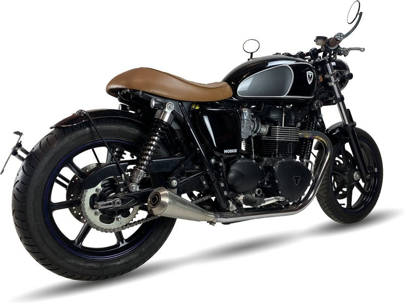 IXIL / イクシル Slip On Exhaust (Right Muffler) - Ironhead Conical Matt Inox | OT 464 SS