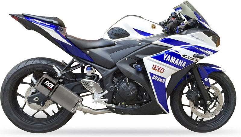 IXIL / イクシル Full System Exhaust - Hexoval Xtrem Titanium | OY 9025 VTI