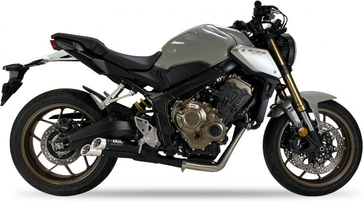 IXIL / イクシル FULL SYSTEM MUFFLER - DUAL HYPERLOW BLACK XL  EU HOMOLOGATED | XH6342XB