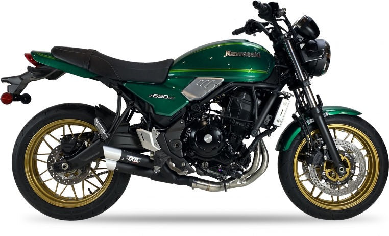 IXIL / イクシル FULL SYSTEM MUFFLER - DUAL HYPERLOW BLACK XL  EU HOMOLOGATED | XK7356XB