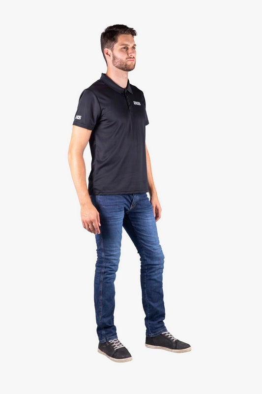 IXS / イクス Team Polo-Shirt Active Black | X30533-003