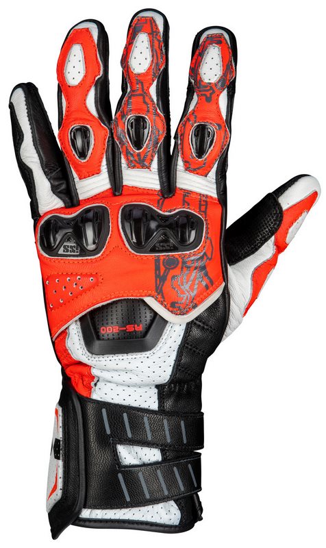 IXS / イクス Sport Glove Rs-200 3.0 White-Red-Black | X40462-123