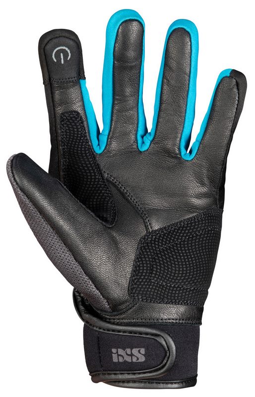 IXS / イクス Classic Women'S Glove Evo-Air Black-Turquoise | X40465-370