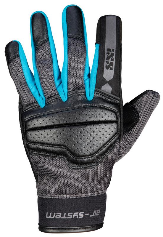 IXS / イクス Classic Women'S Glove Evo-Air Black-Turquoise | X40465-370