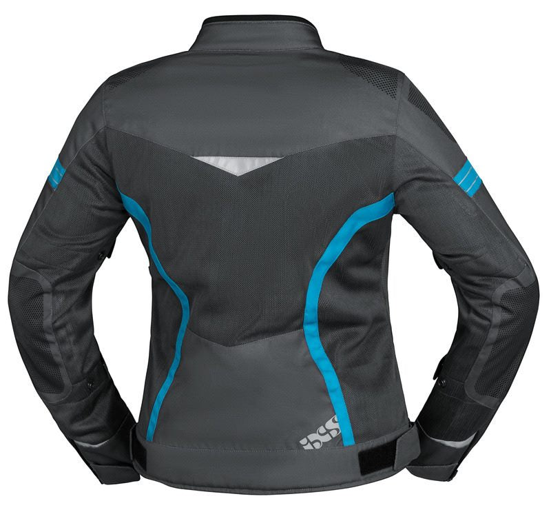 IXS / イクス Sport Women'S Jacket Trigonis-Air Darkgrey-Grey-Turquoise | X51064-997