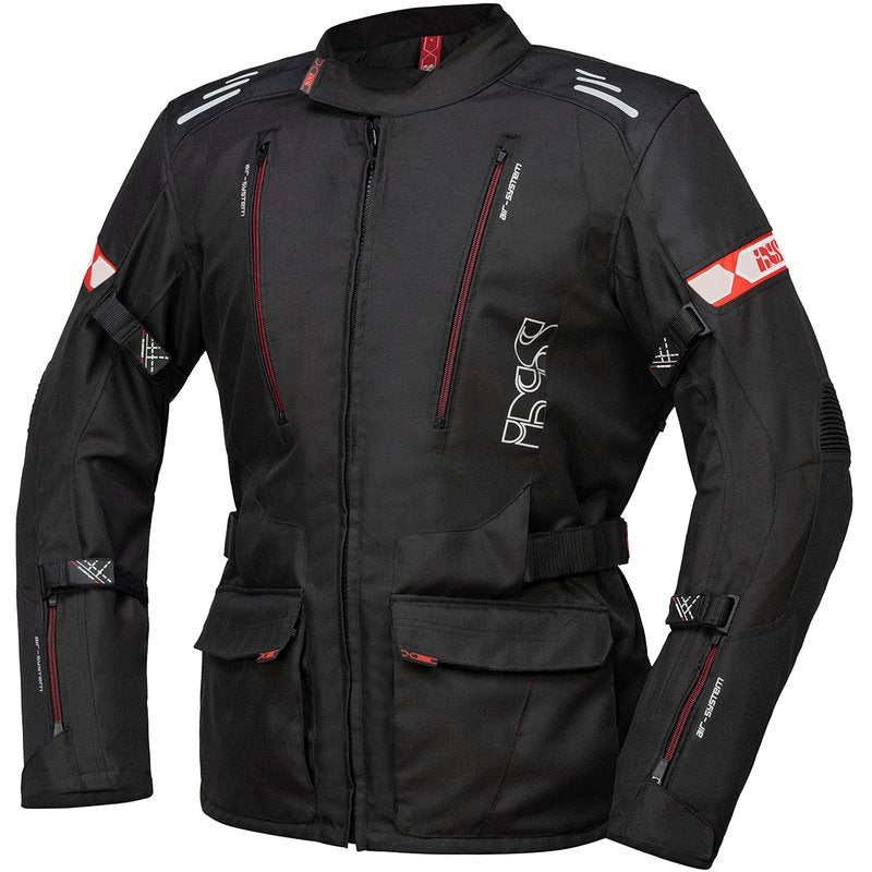IXS / イクス Tour Jacket Lorin-St Black-Red | X55051-032