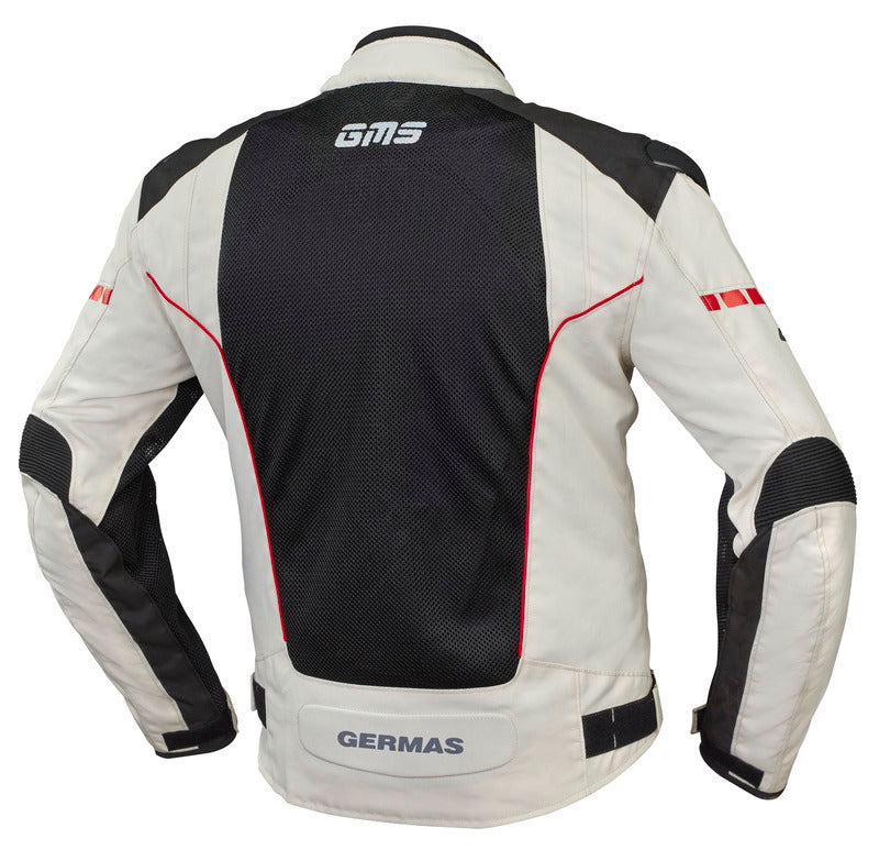IXS / イクス ジャケット Samu Mesh ベージュ-ブラック-レッド ZG51005-832