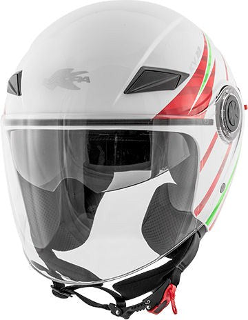 Kappa KV22 Florida Lightning Jet helmet in thermoplastic material  Lightning Italy | HKKV22FLGIT