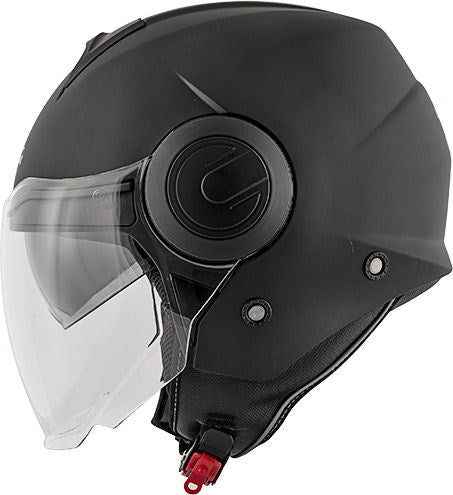 Kappa KV37 Oregon Jet helmet in thermoplastic material  Matt Black | HKKV37BN900