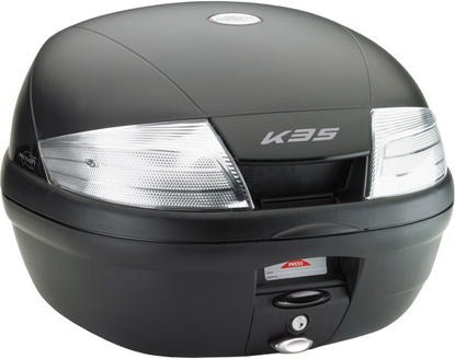 Kappa / カッパ トップケース 35 ltr  ブラック  (トランスペアレント リフレクター付) | K35NT
