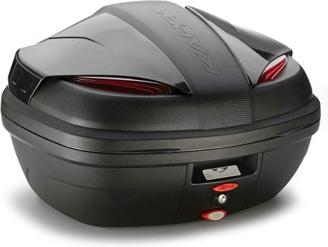 Kappa / カッパ トップケース 47 ltr  レッドリフレクター + ブラックカバー付 | K47NN