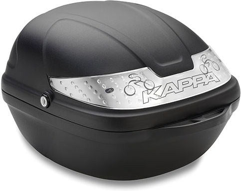 Kappa / カッパ トップケースコンプリート ブラック (トランスペアレント リフレクター付) | KCY14N