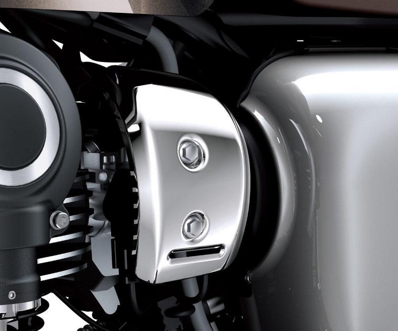 Kawasaki / カワサキ スロットルボディー カバー  クローム レフト サイド | 999941225