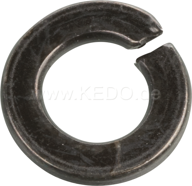 Kedo B6 Spring Washer  Black Zinc Plated | 012706000S