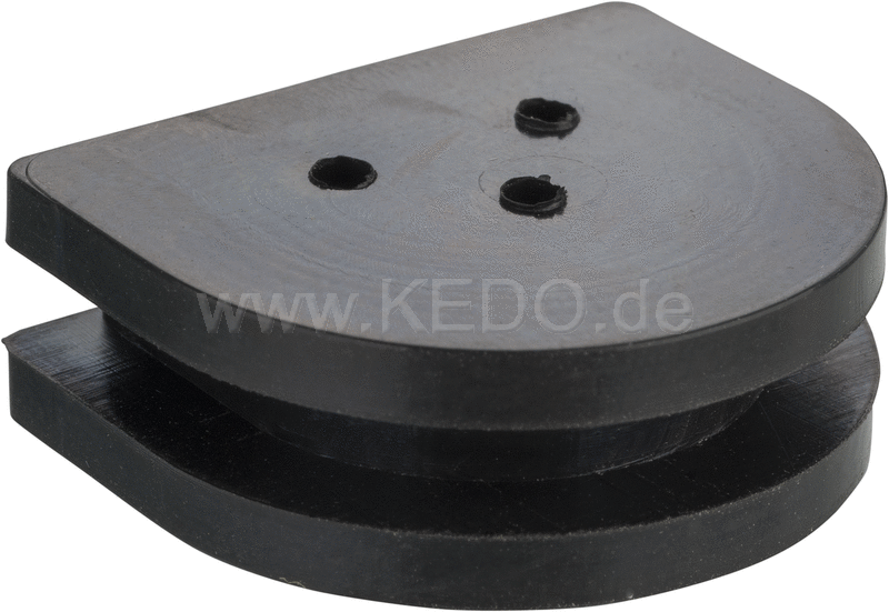 Kedo Rubber Seal for generator Loom (for three wires  between the crankcase and generator cover) | 10242