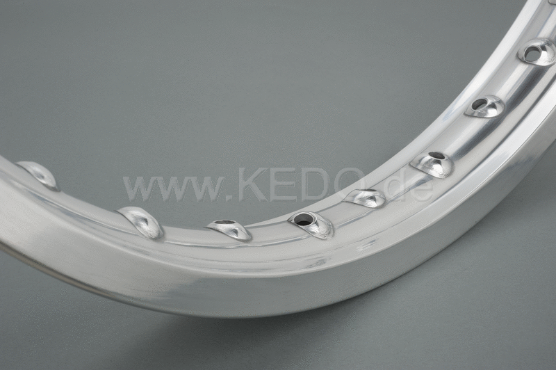 Kedo Replica Aluminum Rim 1.60x21 Polished  Drilled | 10258