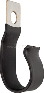 Kedo Cable Clamp  Rubberized  OEM reference # 90 465 to 10 090 (for upper engine bracket  RH) | 21005