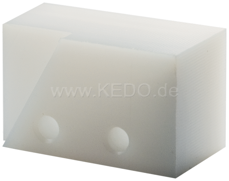 Kedo Chain Tensioner block  Early Type w / Flat Top (for early models with steal tank)  distance between holes 19mm  OEM Reference # 1T1-22178-01 | 21112