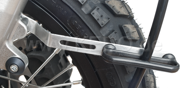 Kedo Speedometer Bracket / Guide  Stainless Steel  Ready-To-mount (in addition to GibbonSlap Fender item WM0013) | 22060