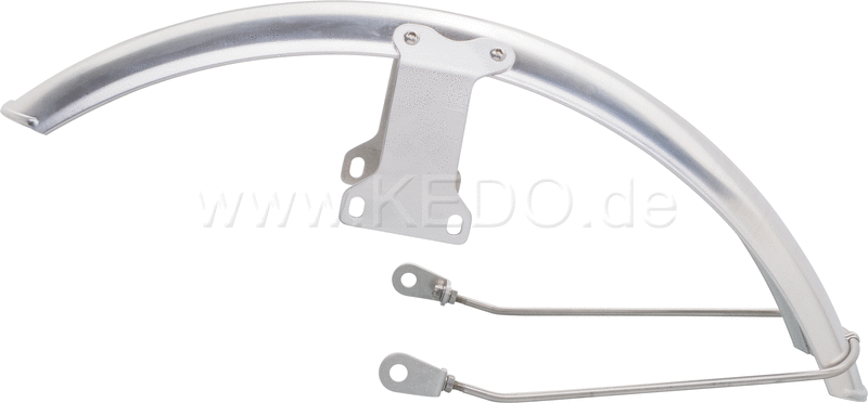 Kedo 19 aluminum front fenders 'Long' Suitable for Double Disc Brake. | 22099