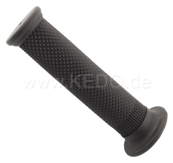Kedo Handlebar Grip 'Karat midi'  black  1 pair  length 135mm  d = 22 / 25mm  Ccosed ends  suitable for 22mm handlebars | 22101B