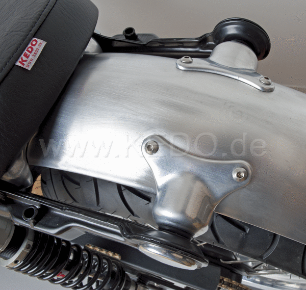 Kedo Mounting Kit for Rear Fender aluminum including 4 brackets  Rubbers and Bushings | 22105