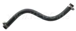 Kedo HD ventilation pants between Cylinder Head and Oil tank / frame  including two stainless steel hose clamps (replaces OEM 90445-11289) | 22231
