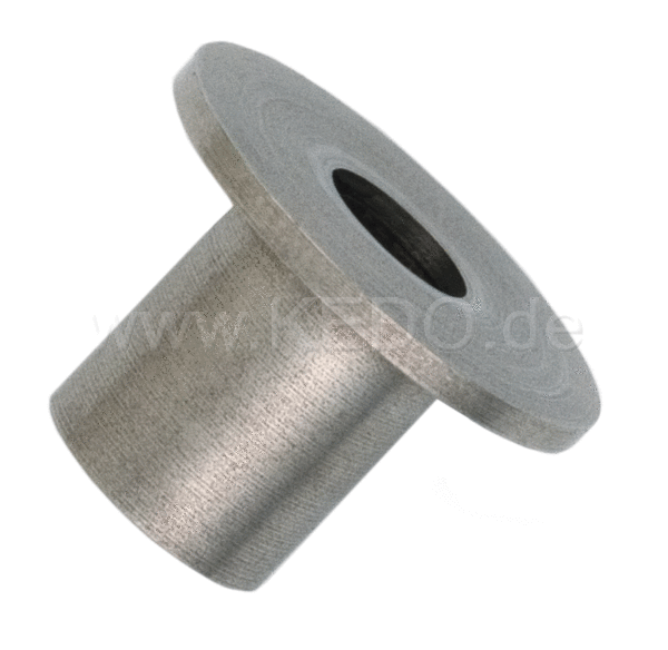 Kedo Bushing  1 Piece (E.G. XT500 Rear Fender / Front Mounting Spot  airbox  Battery Case)  Stainless Steel  OEM reference # 90387 to 07391 | 22308