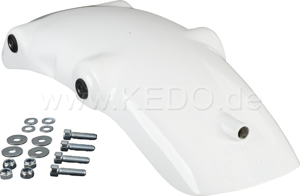 Kedo Rear Fender 'Bronco'  GRP  undrilled  with integrated bracket for LED tail light 63019/63011  license plate bracket see item 62017 | 22418